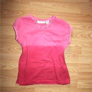 Jane Ashley Pink Studded Tee